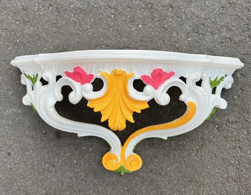 Wandkonsole vintage bunt